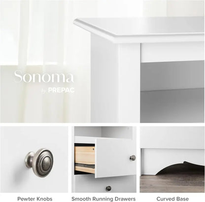 Prepac Sonoma Superior 5-Drawer Bedroom Chest in Modern Finish