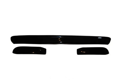 AVS 94-01 Dodge RAM 1500 Bugflector Deluxe 3pc Medium Profile Hood Shield  Smoke