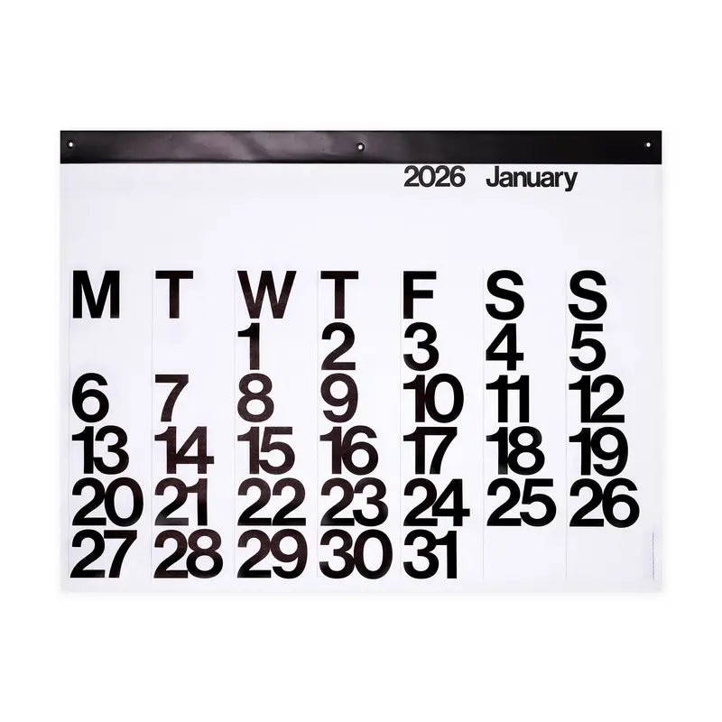 2026 Stendig Art Calendar  Large Format Annual Wall Calendar Featuring Iconic Masterpieces