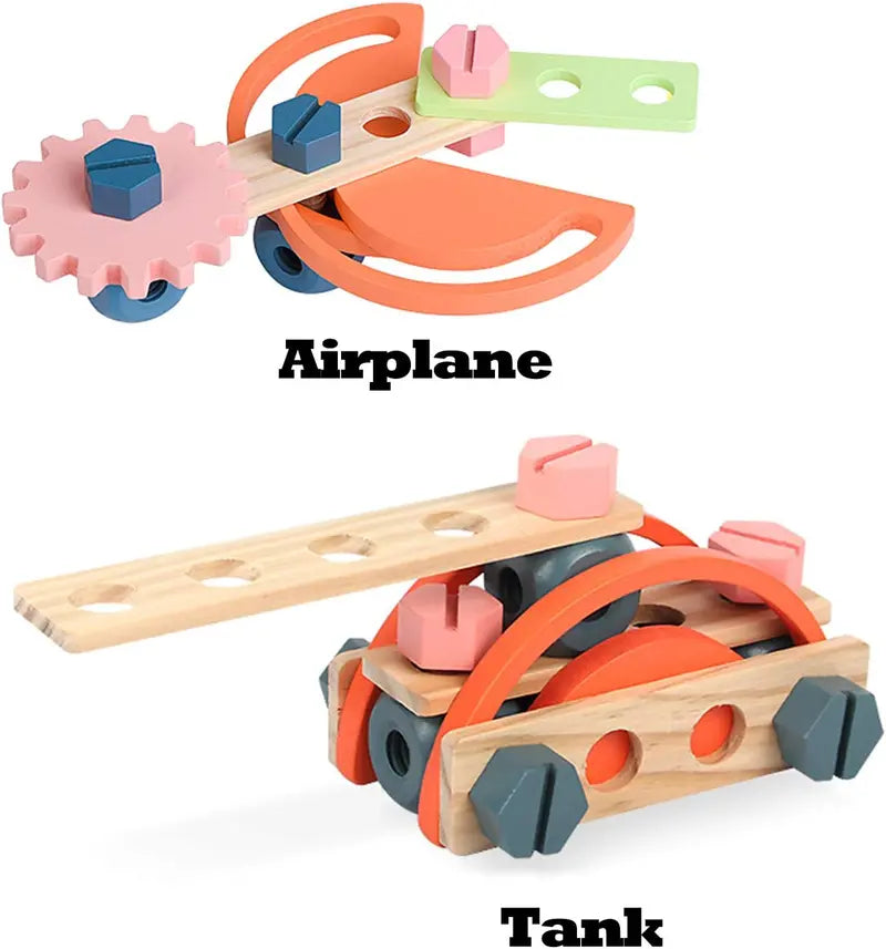 Wooden Kids’ Tool Workbench  Hands-On Construction Play Table with Integrated Tool Set