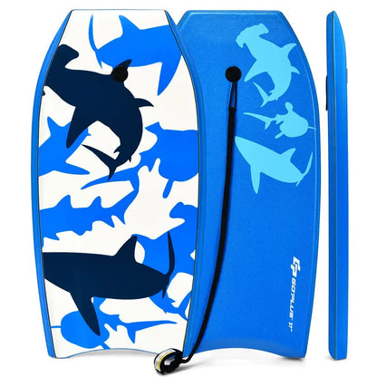 Lightweight Bodyboard Featuring EPS Core, XPE Deck, and HDPE Slick Bottom