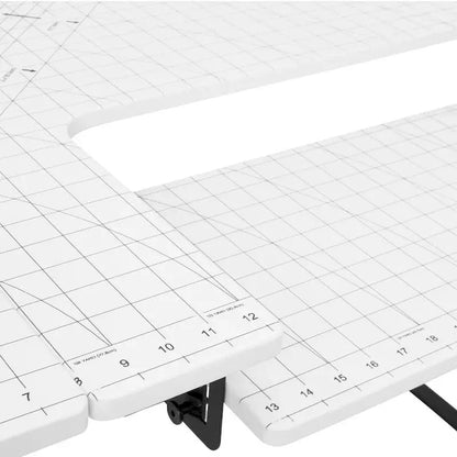Comet Plus Modular Sewing Desk  Customizable Cutting Surface with Grid Options