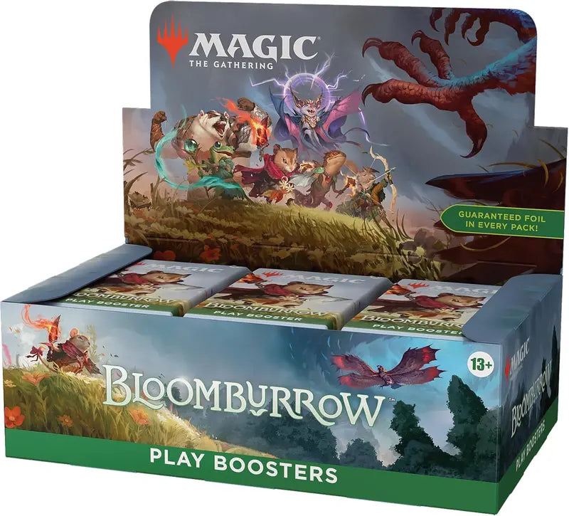 Magic: The Gathering Bloomburrow Play Booster Box  36 Packs, 504 Cards, Rares & Foils