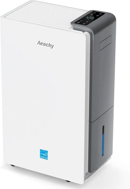 AEOCKY Smart 80-Pint/D Compressor Dehumidifier  ENERGY STAR 2025, Intelligent Humidity Control, Drain Hose Ready, Whole-Home Solution