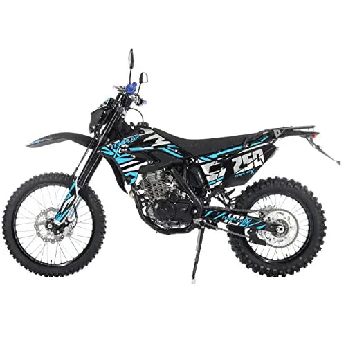 X-PRO Templar X 250cc Gas-Powered Pit Bike  6-Speed Manual Transmission, Zongshen Engine, Off-Road Dirt Bike