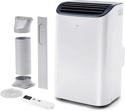 EUHOMY 8,000 BTU 4-in-1 Portable Air Conditioner for Rooms up to 350 Sq Ft