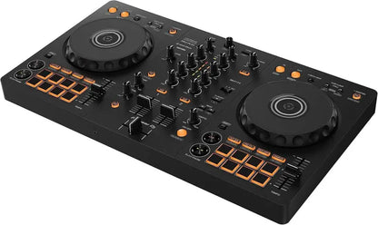 Pioneer DDJ-FLX4 DJ Controller  Compact 2-Channel Mixer with Performance Pads & Serato Integration