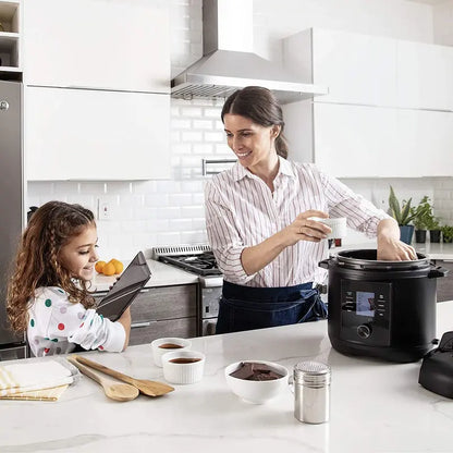 CHEF iQ 6 Qt Smart Pressure Cooker with 10 Modes, Built-in Scale, 1000+ Presets, App-Controlled Recipes