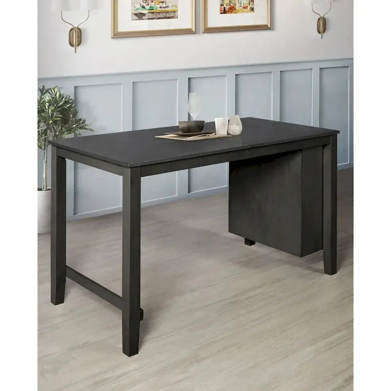 Africa 5-Piece Counter-Height Dining Set  Rustic Table and Matching Chairs for Modern Kitchens
