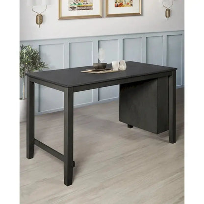 Africa 5-Piece Counter-Height Dining Set  Rustic Table and Matching Chairs for Modern Kitchens