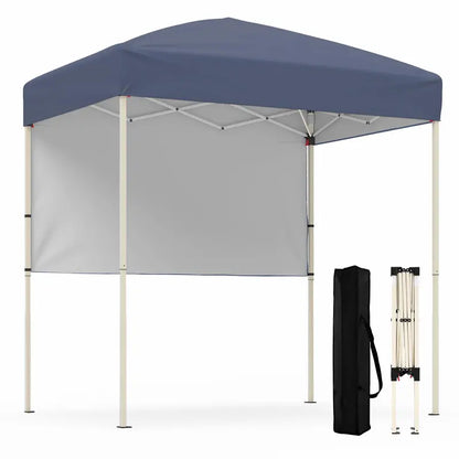 6 x 4-Foot Pop-Up Canopy  UPF 50+ Sun-Shade Tent with Quick-Setup Design & Half Sidewall