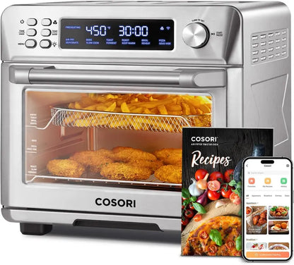 COSORI Smart 12-in-1 Toaster Oven Air Fryer Combo  Convection Countertop Oven with Smart Cooking Modes