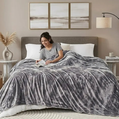 Dual-Sided Nylon Cooling Blanket Featuring Ventilated Lining and Quick-Dry Fabric