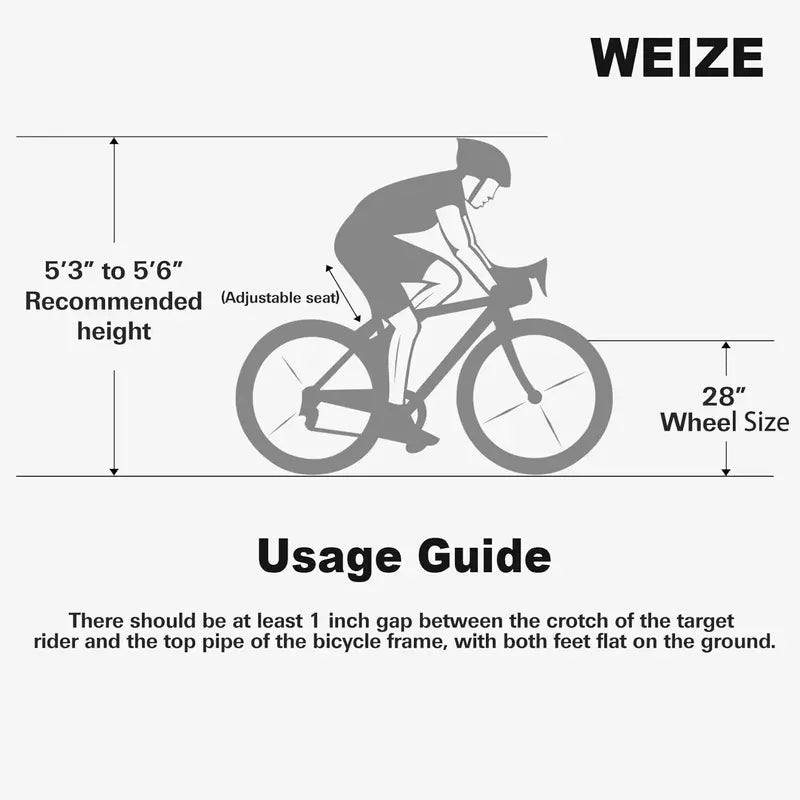 WEIZE 700C Road Commuter Bike  14-Speed Shimano Drop-Bar Hybrid with Caliper Brakes & High-Carbon Steel Frame