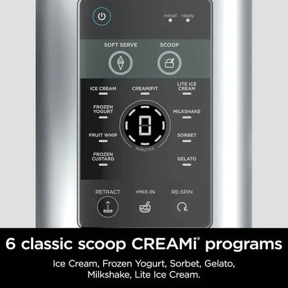 Ninja CREAMi Swirl Ice Cream Maker  Frozen Yogurt, Gelato, Sorbet, and Smoothie Bowl Creator