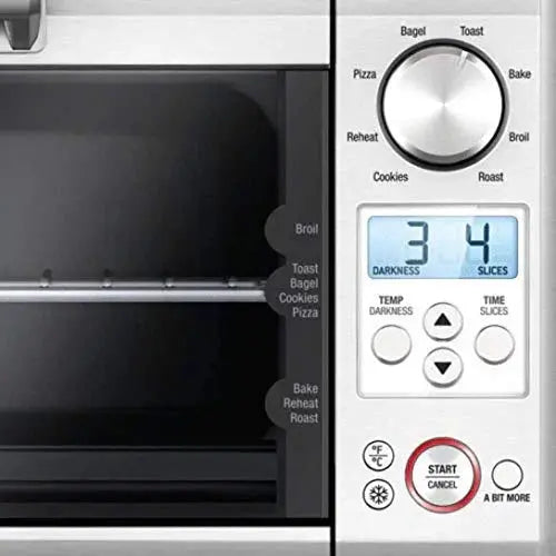 Breville Mini Smart Oven BOV450XL  Brushed Stainless Steel Countertop Toaster Oven
