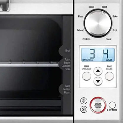 Breville Mini Smart Oven BOV450XL  Brushed Stainless Steel Countertop Toaster Oven