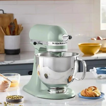 KitchenAid Artisan 5-Quart Tilt-Head Stand Mixer Featuring Pouring Spout