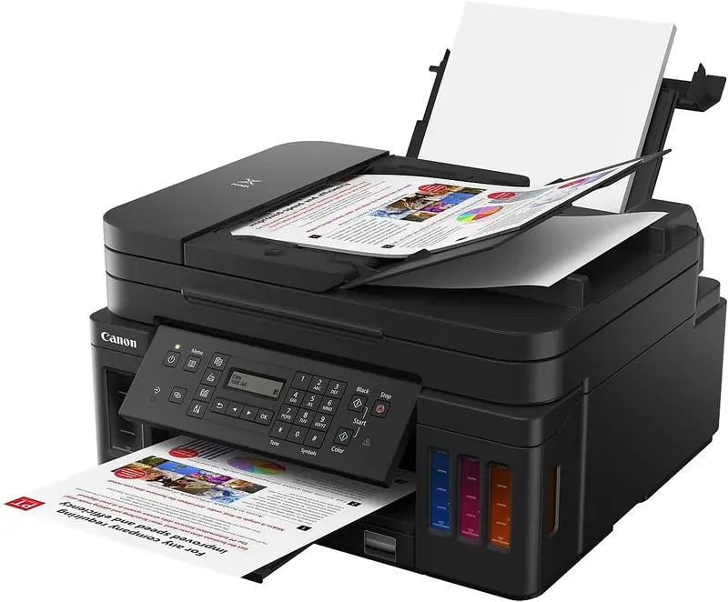 EcoTank Wireless All-in-One Printer  Super Tank Ink System with Copy, Scan, Fax, ADF & Mobile Printing