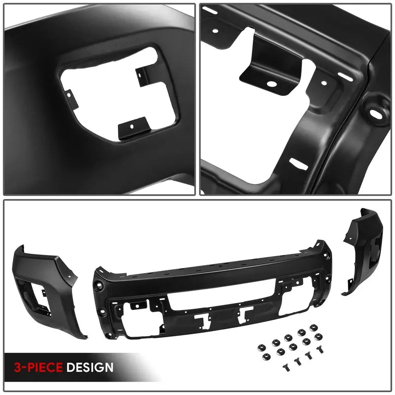 Modular Front Bumper for 20152019 GMC Sierra 2500/3500 HD  No Parking Sensor Holes