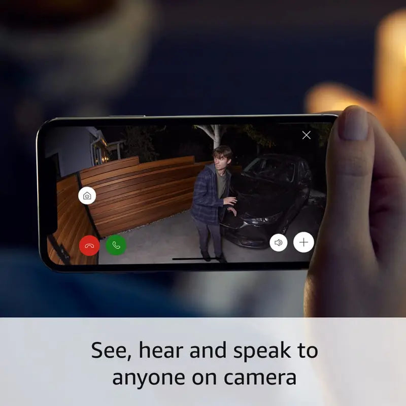 Ring Spotlight Cam Plus, Battery | Two-Way Talk, Color Night Vision, and Security Siren