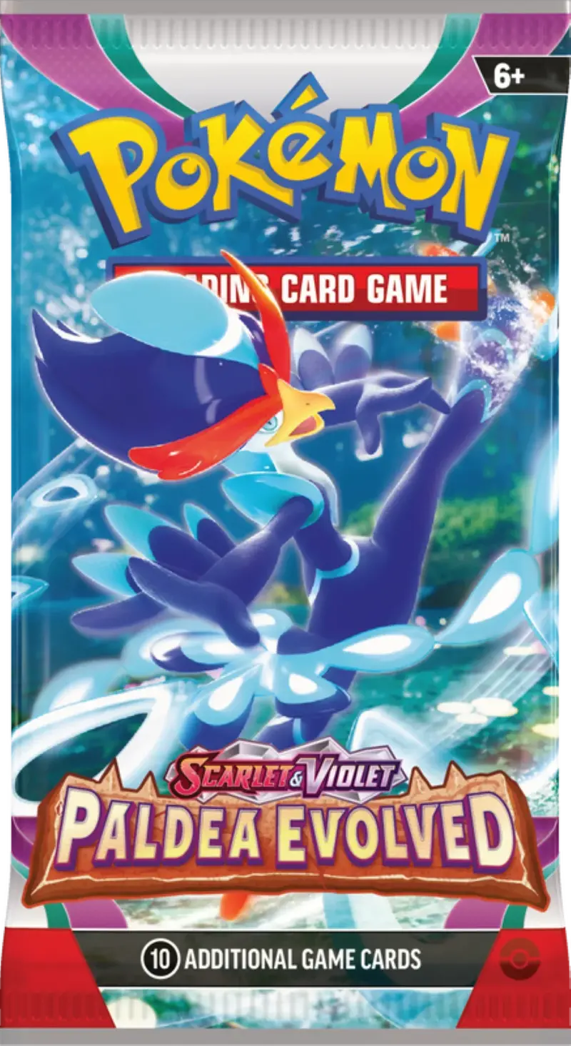 Pokémon Scarlet & Violet: Paldea Evolved Booster Bundle  6 Official Expansion Packs
