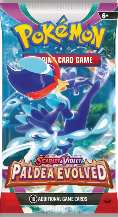 Pokémon Scarlet & Violet: Paldea Evolved Booster Bundle  6 Official Expansion Packs