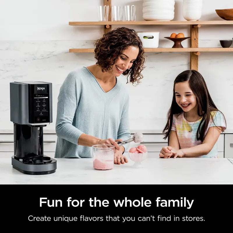 Ninja CREAMi 7-in-1 Ice Cream Maker with 7 One-Touch Programs, 800W, Customizable Treats