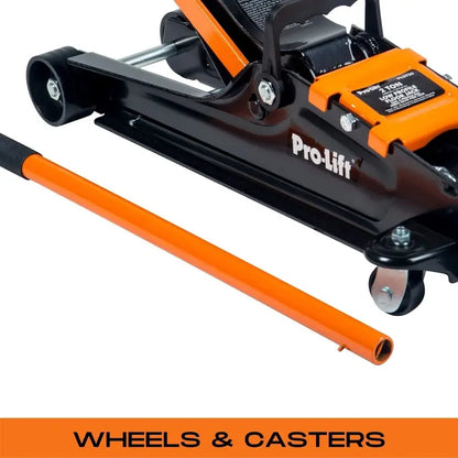 2-Ton Hydraulic Trolley Floor Jack  4,000-Pound Lifting Capacity, Stable Car Lift for Garages and Driveways