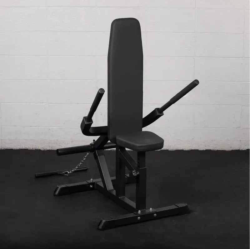 Titan Fitness Seated Dip Machine, Plate Loaded, 200 LB Capacity, Adjustable Tricep/Bicep Press, Upper Body Workout Equipment