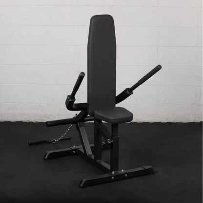 Titan Fitness Seated Dip Machine, Plate Loaded, 200 LB Capacity, Adjustable Tricep/Bicep Press, Upper Body Workout Equipment