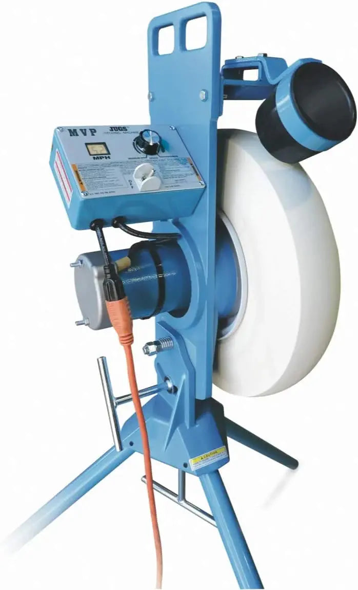 Jugs MVP Adjustable Pitching Machine  Up to 60 MPH, Baseball & Softball Training Tool for Leagues & Home Practice