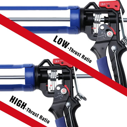 WORKPRO Adjustable Thrust Caulking Gun for Standard Cartridge Tubes