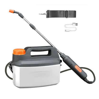 1-Gallon USB-C Rechargeable Electric Garden Sprayer  Telescoping Wand, 4000mAh High-Capacity Battery
