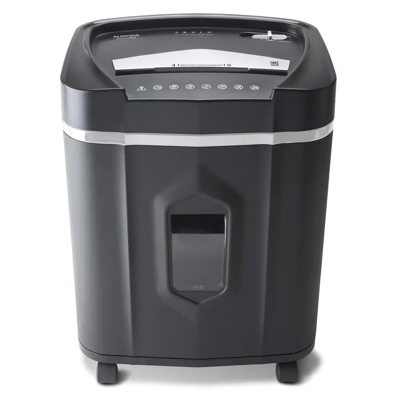 Aurora 12-Sheet Micro-Cut Paper/CD and Credit Card/ 60 Minutes Continuous Run Time Shredder