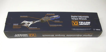 Yellow Jacket 60648 Digital Torque Wrench  Adjustable 752 in-lb, 10.6-Inch Handle