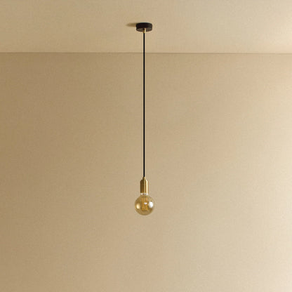 Elva Pendant Light Tinted in Brass
