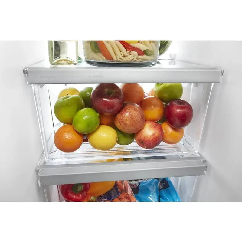 Whirlpool 36-Inch Side-by-Side Refrigerator  24 Cu. Ft., Stainless Steel Finish