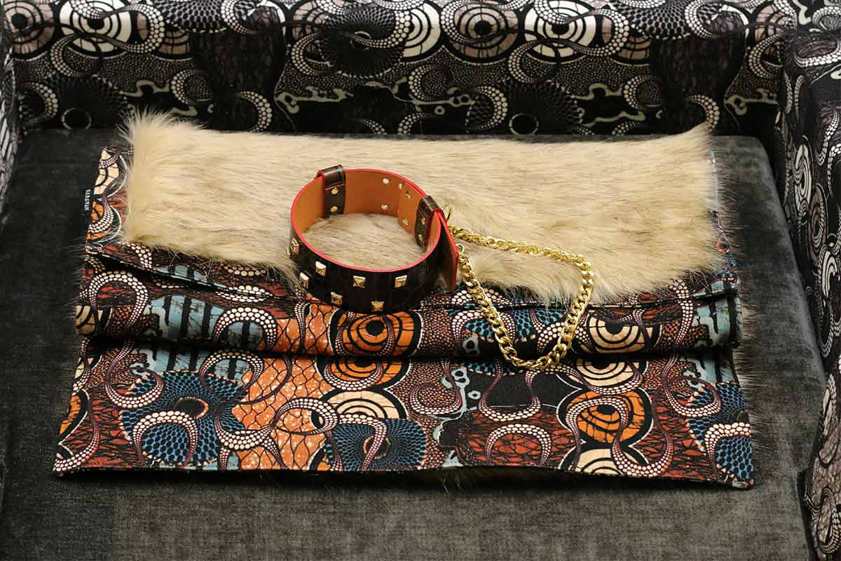 Couverture pour chien « Metis » Africa - Tissu Jean-Paul Gaultier