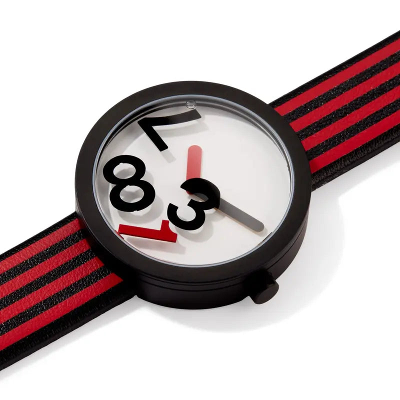 Hey Studio Red Time For Fun Analog Watch