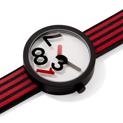 Hey Studio Red Time For Fun Analog Watch