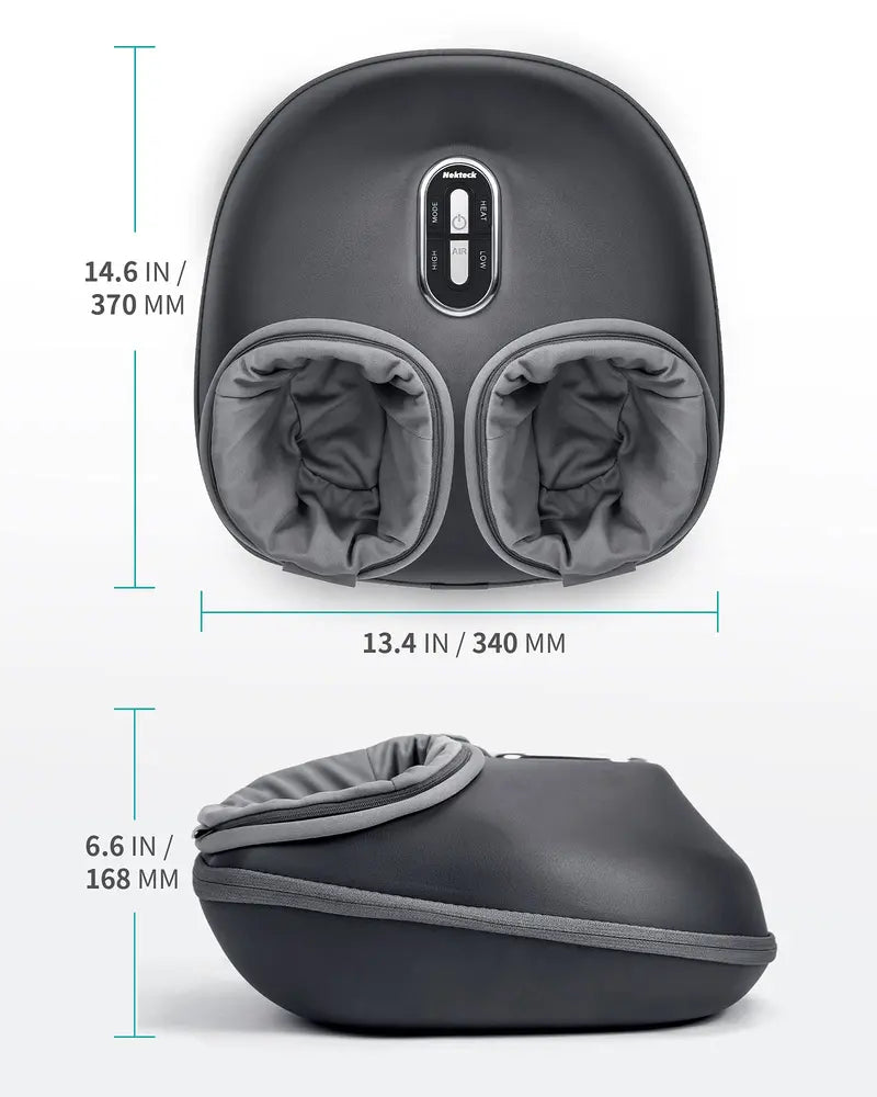 Nekteck Shiatsu Foot Massager with Adjustable Heat Therapy