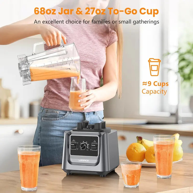 KitchenAid Professional Blender  2000W Countertop System with 68oz Jar and 27oz Travel Cup