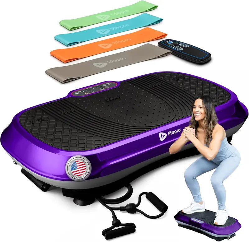 Lifepro Waver Vibration Plate  Whole-Body Exercise Machine for Lymphatic Support & Muscle Activation