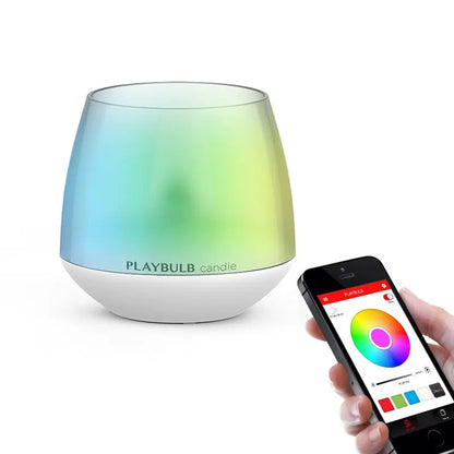 MIPOW PLAYBULB Smart LED Candle Bulb, Dimmable Multi-Color RGB with Bluetooth Control, Ideal for Home Lighting