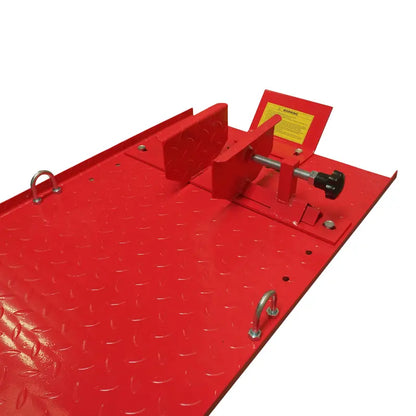 Heavy-Duty Hydraulic Motorcycle Lift Table  1,000-Pound Capacity, Extra-Long Platform