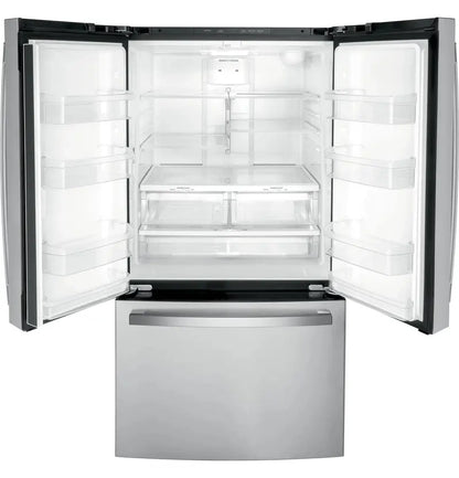 27-Cubic-Foot Fingerprint-Resistant Stainless Steel French Door Refrigerator