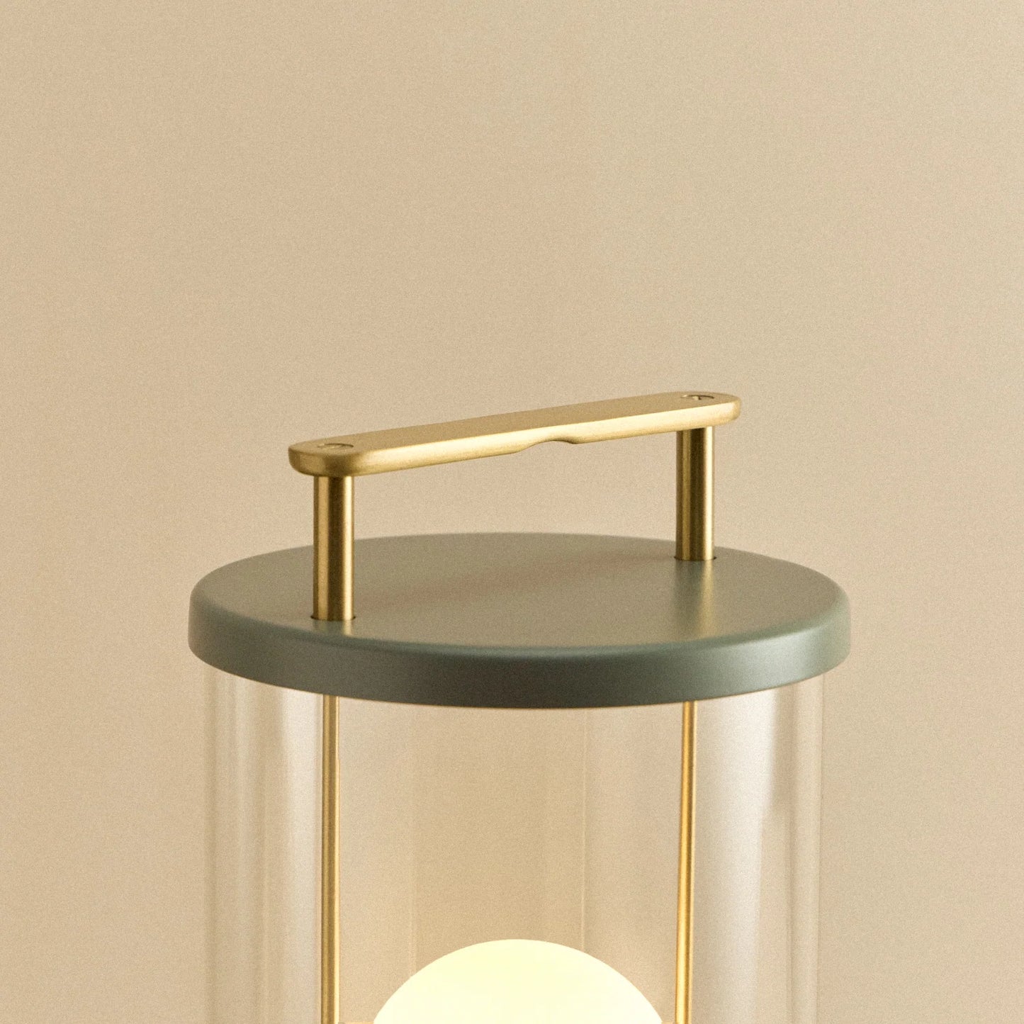The Muse 2.0 Portable Lamp in Pleasure Garden Green