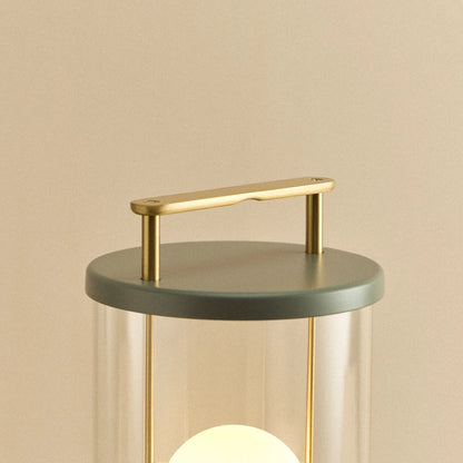 The Muse 2.0 Portable Lamp in Pleasure Garden Green