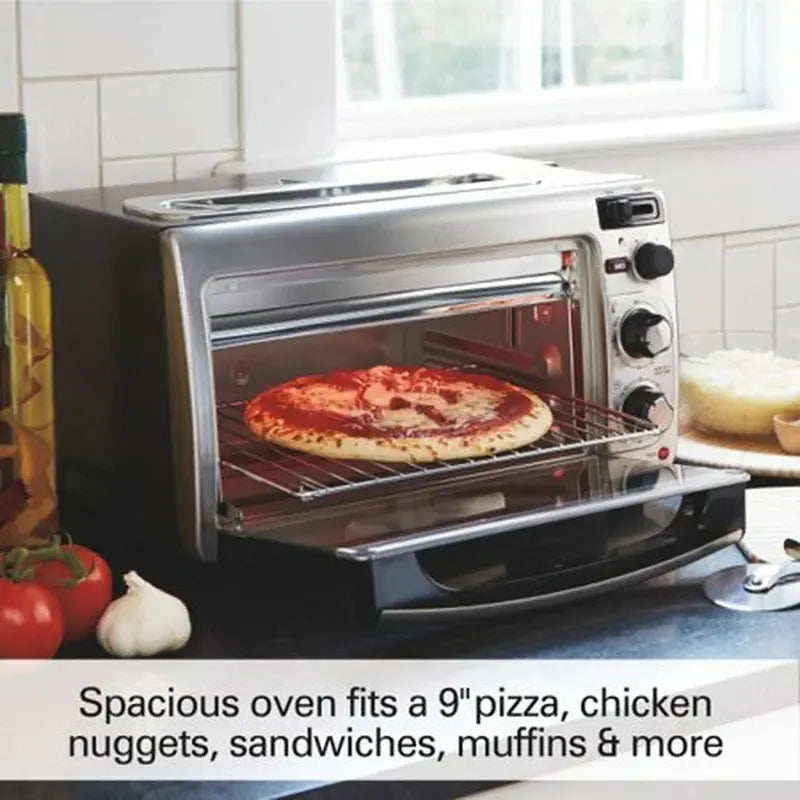 Hamilton Beach 2-in-1 Countertop Oven & Toaster Combo (Model 31156)